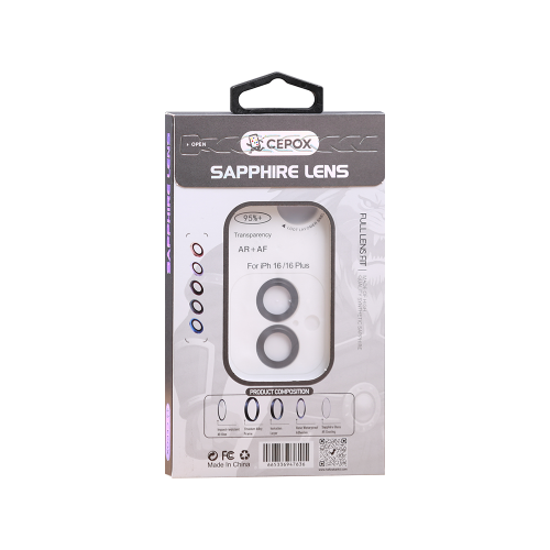 Cepox IPhone 13 Pro | 13 Pro Max  Orjinal Pvd Safir Kamera Lens