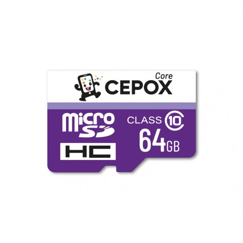 Cepox Core 64GB Hafıza Kartı | 2.0 | Class 10