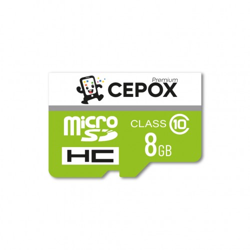 Cepox 8GB Hafıza Kartı | Class 10  | 4K Ultra HD