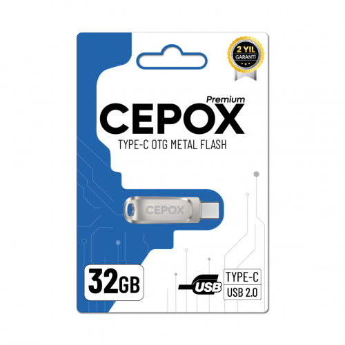 Cepox 32GB Type-C Otg Flash Bellek | USB 2.0