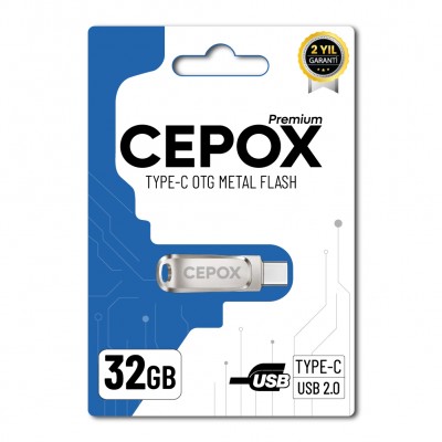 Cepox 32GB Type-C Otg Flash Bellek | USB 2.0